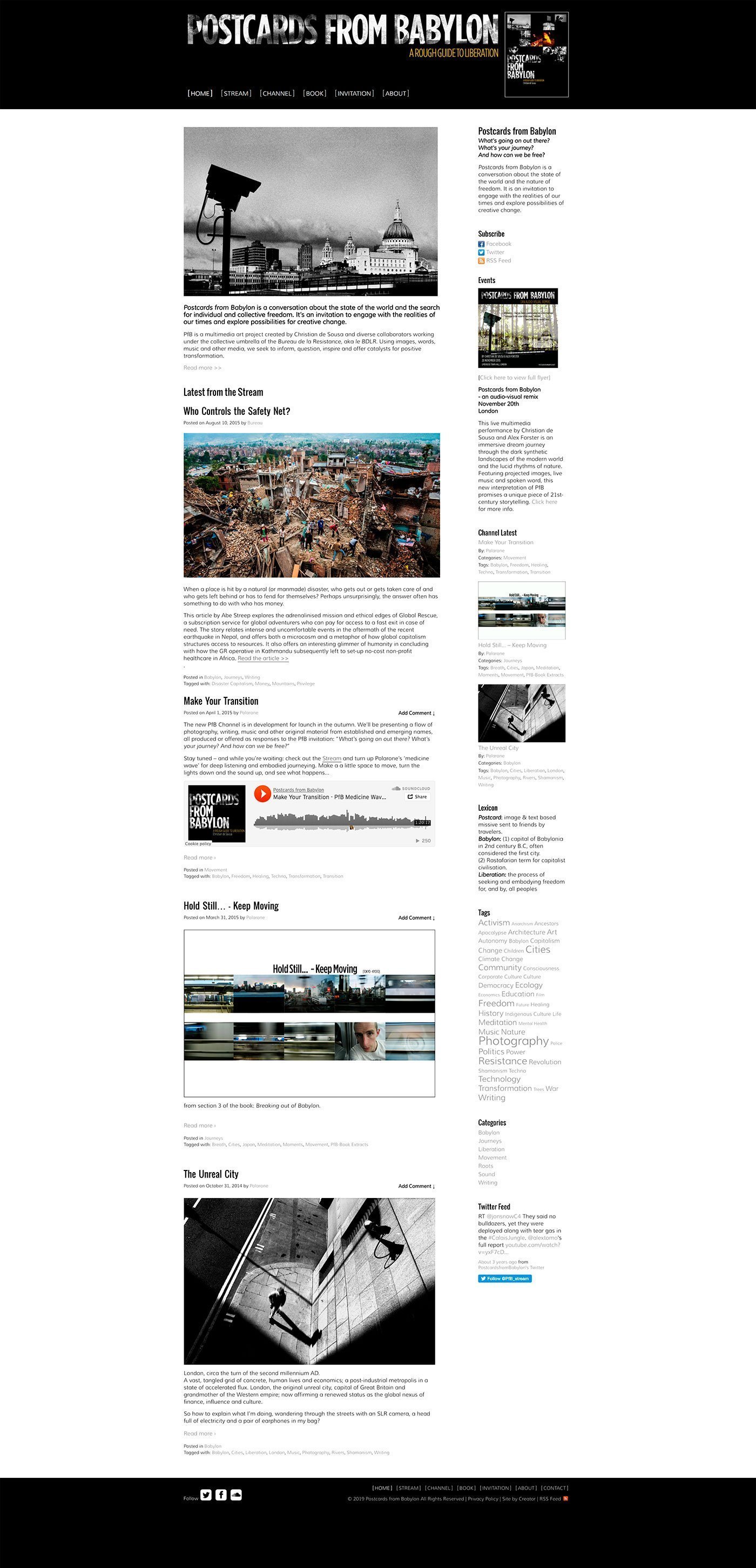 Postcards from Babylon